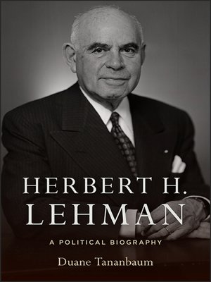 cover image of Herbert H. Lehman